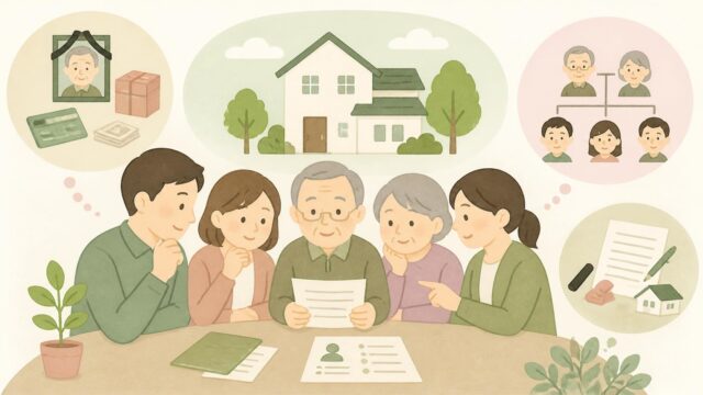 相続が発生したら何をすればいい?はじめての相続手続きをわかりやすく解説